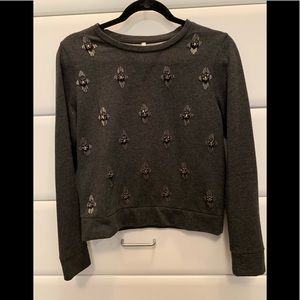 Willow & Clay Beaded Sweatshirt